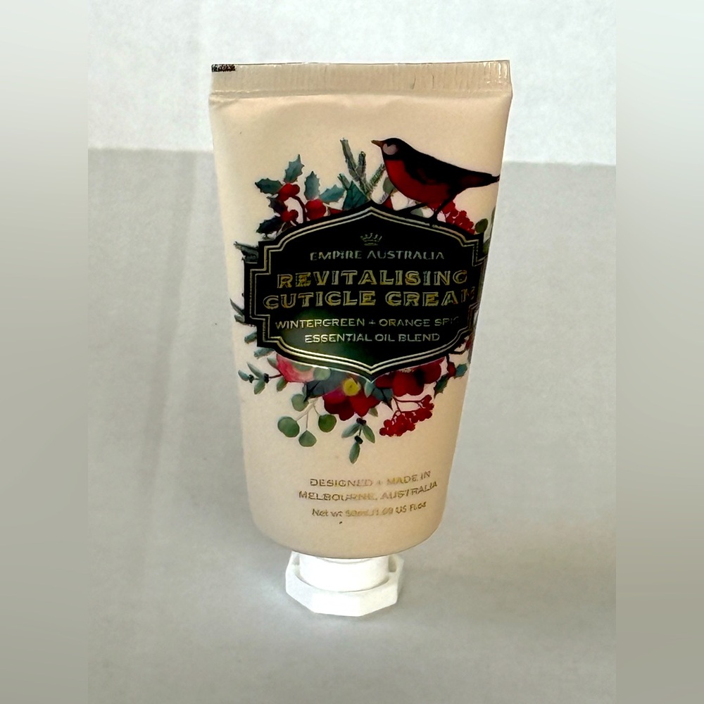Empire Australia Revitalising Cuticle Cream Wintergreen+Orange Spice 50mL New